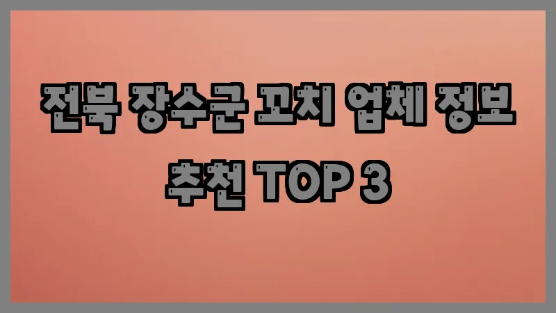 전북 장수군 꼬치