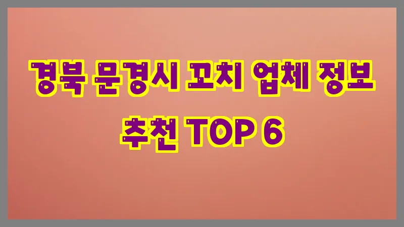 경북 문경시 꼬치 업체 정보 추천 TOP 6