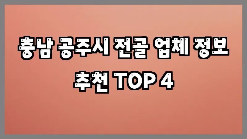 충남 공주시 전골