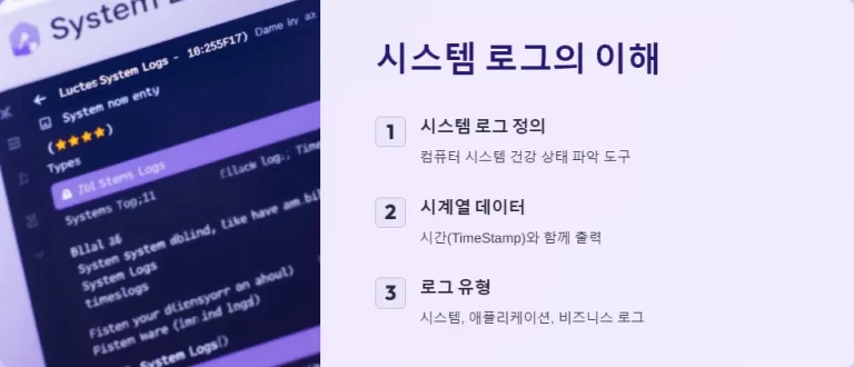 시스템 로그 분석으로 컴퓨터 문제 해결하는 방법