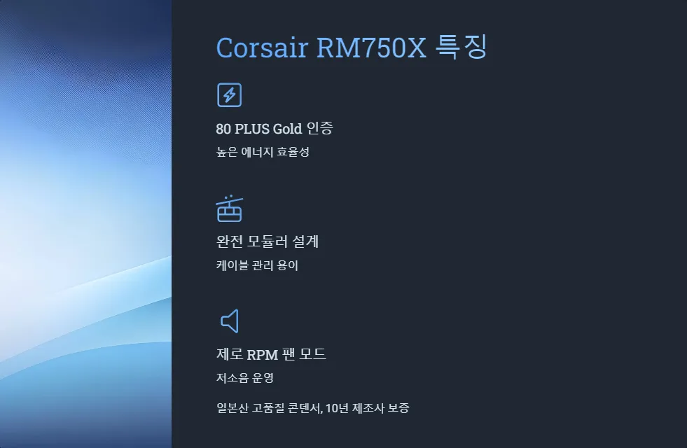 컴퓨터 파워서플라이 선택 RM750X 1000 P3_2