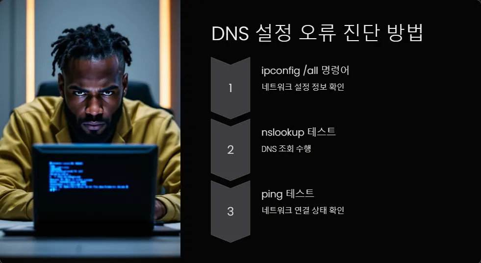 DNS 설정 오류 해결 방법_2