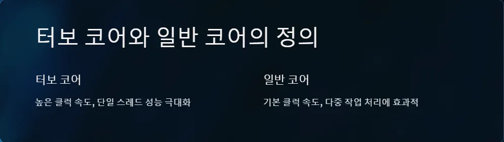 CPU 터보 코어 일반 코어 차이_2