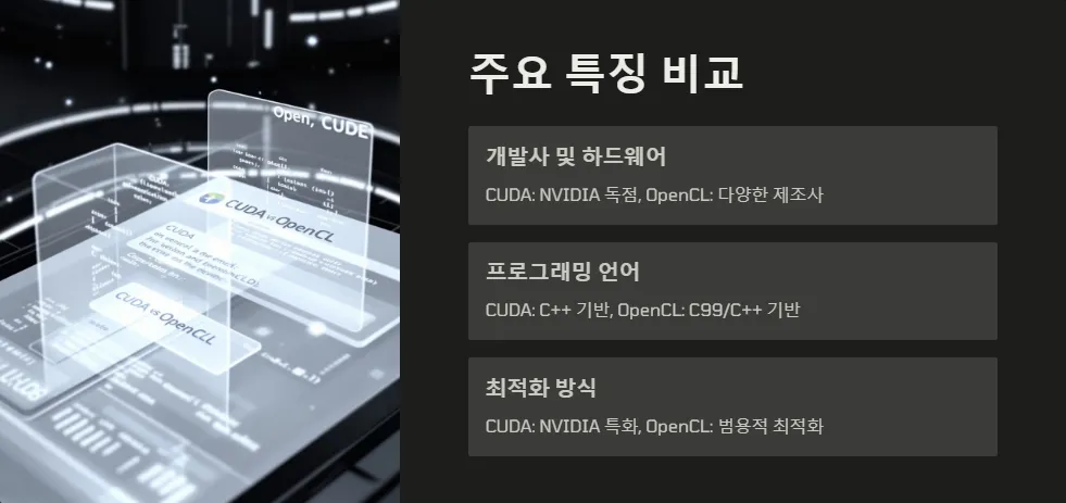 CUDA와 OpenCL 차이점_2