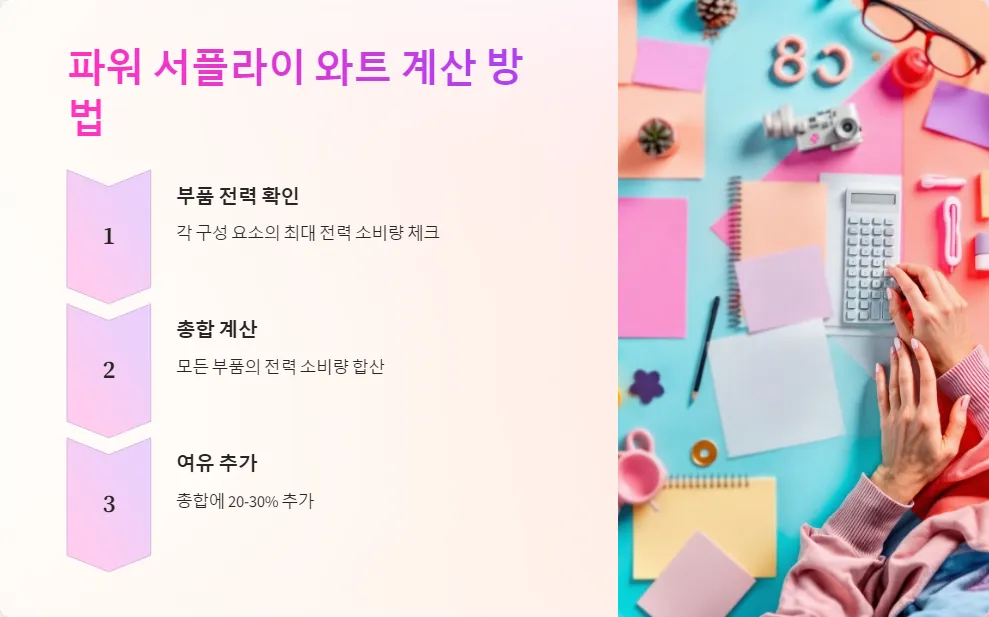 파워 서플라이 와트 계산_2