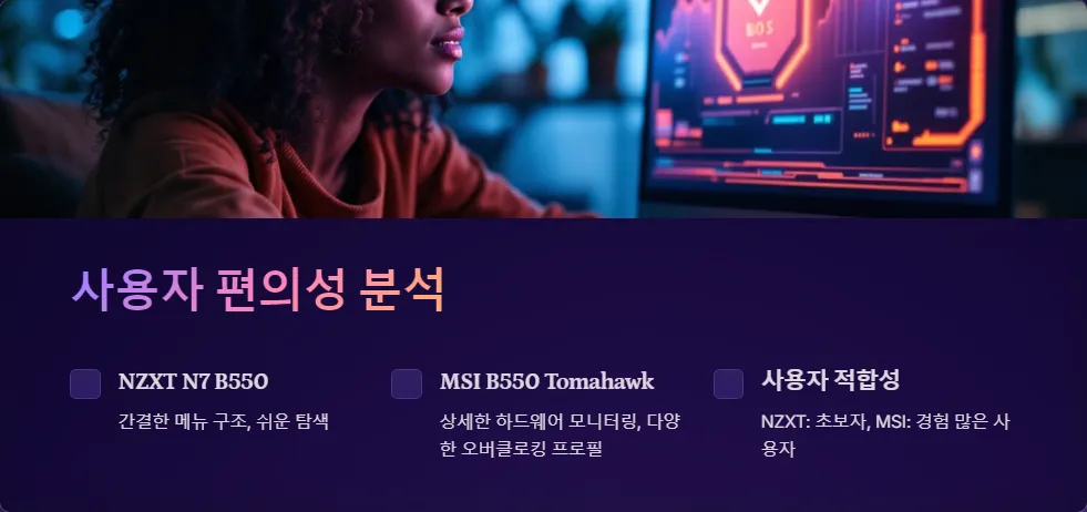 NZXT N7 B550 MSI B550 Tomahawk BIOS 비교_3