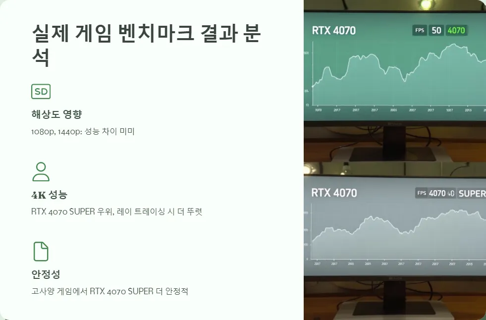 RTX 4070 SUPER VRAM 게임 성능_3