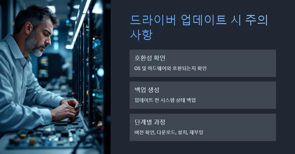 네트워크 드라이버 업데이트 인터넷 속도_3