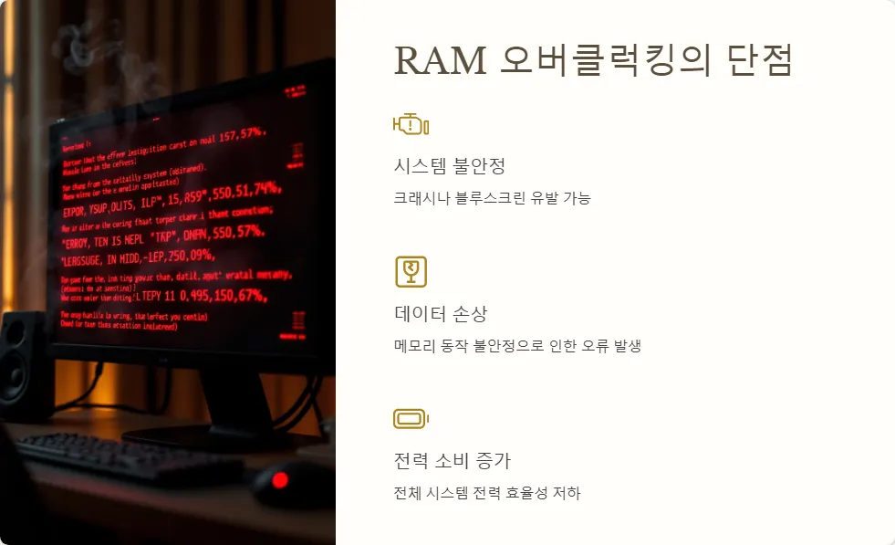 RAM 오버클럭킹 시스템 안정성_3