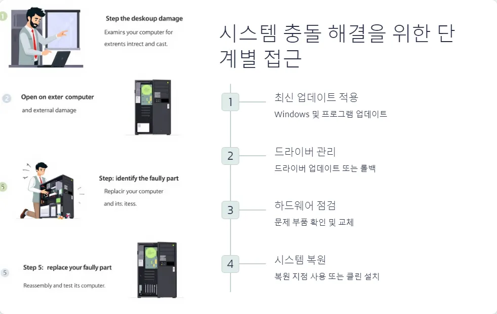 컴퓨터 시스템 충돌 원인과 해결 방법_3