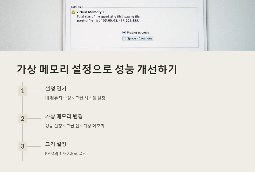 메모리 부족 해결_3