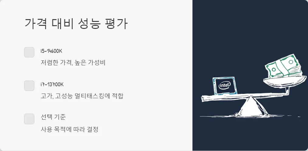 인텔 CPU 성능 비교 추천_4