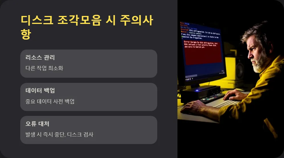 윈도우10 디스크 조각모음 자동화_4