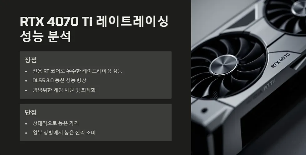 RX 7900 GRE RTX 4070 Ti 레이트레이싱 성능 비교_5
