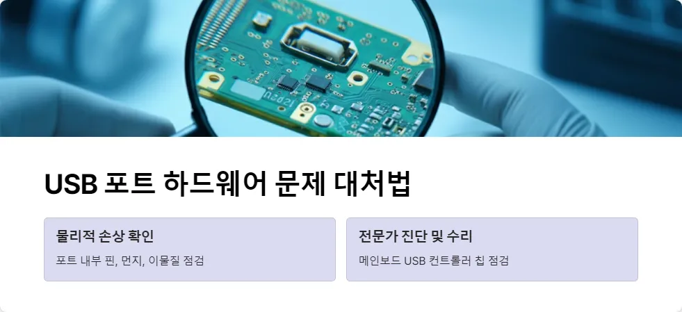 USB 포트 인식 안됨 해결 방법_5