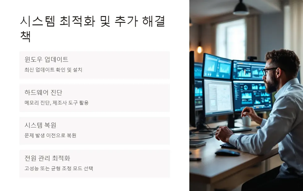 윈도우11 그래픽 드라이버 충돌 해결_5