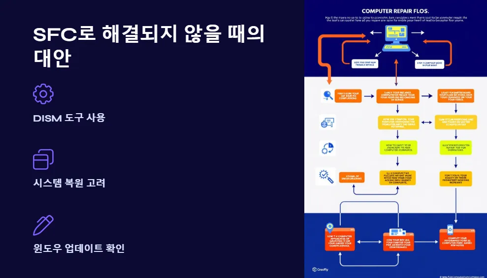 시스템 파일 복구 SFC 명령어로 윈도우 오류 해결하기_5