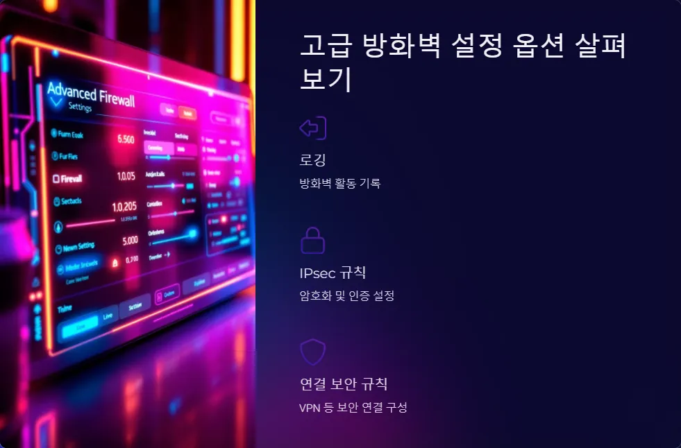 윈도우 방화벽 설정_5