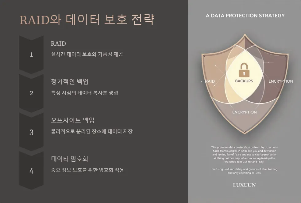 RAID 구성의 장점과 데이터 보호_6