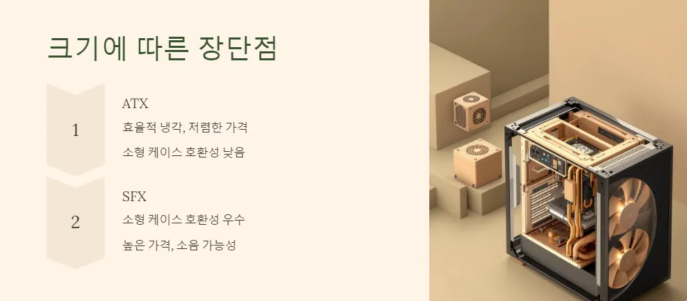 ATX SFX 파워서플라이 크기 비교_6