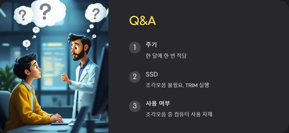 윈도우10 디스크 조각모음 자동화_6