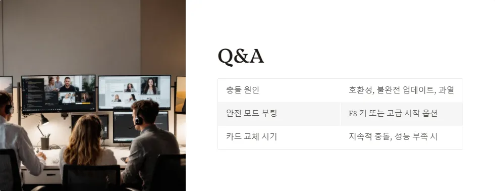 윈도우11 그래픽 드라이버 충돌 해결_6