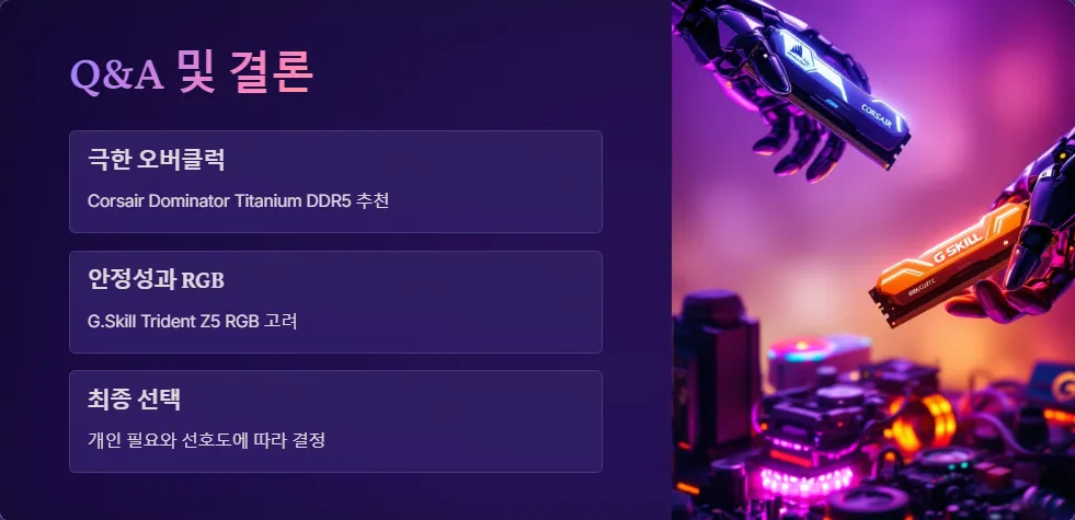 Corsair Dominator Titanium DDR5 G.Skill Trident Z5 RGB 성능 비교_7
