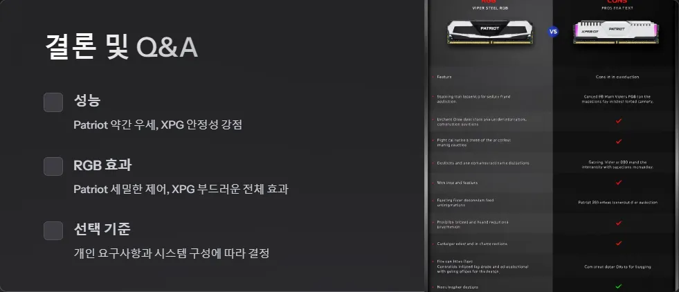방열판 LED 효과 메모리 비교_7