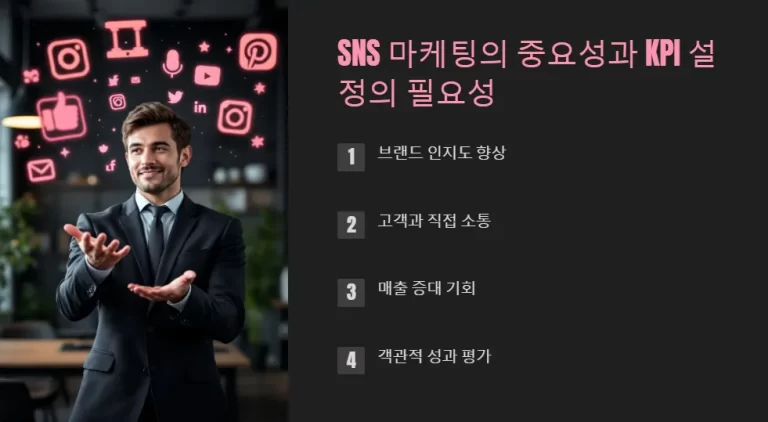 SNS 계정 운영 성과 분석 KPI 설정 및 측정 방법 가이드