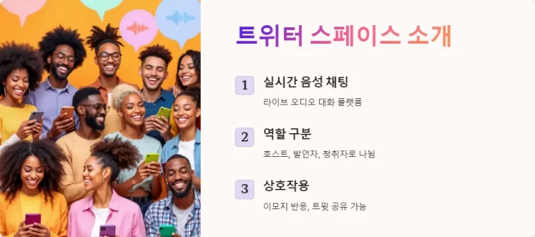 트위터 스페이스 보안 설정과 활용 팁