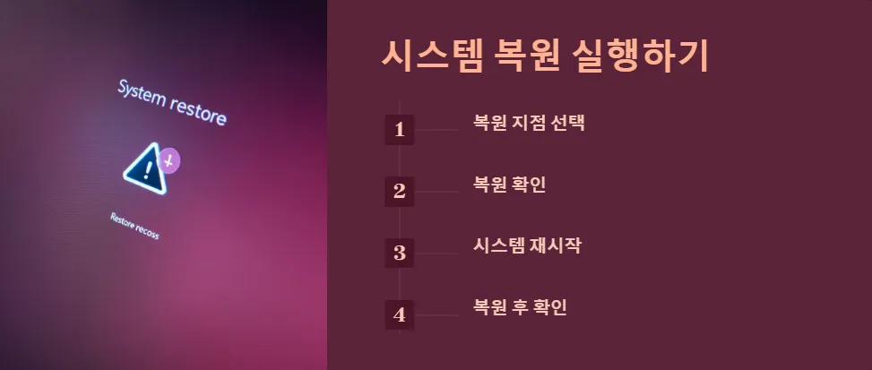 시스템 복원점 만들기_4