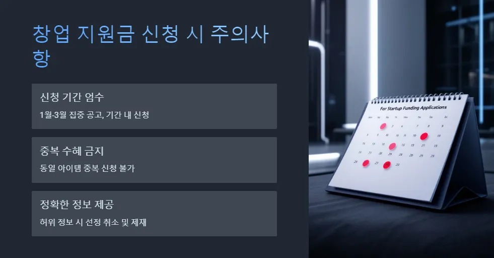 2025년 창업 지원금 신청 시기와 준비 방법_4