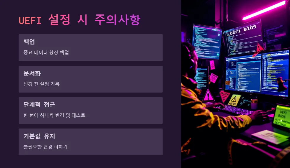 UEFI 바이오스 설정_5