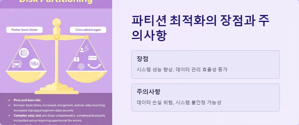 디스크 파티션 최적화_5