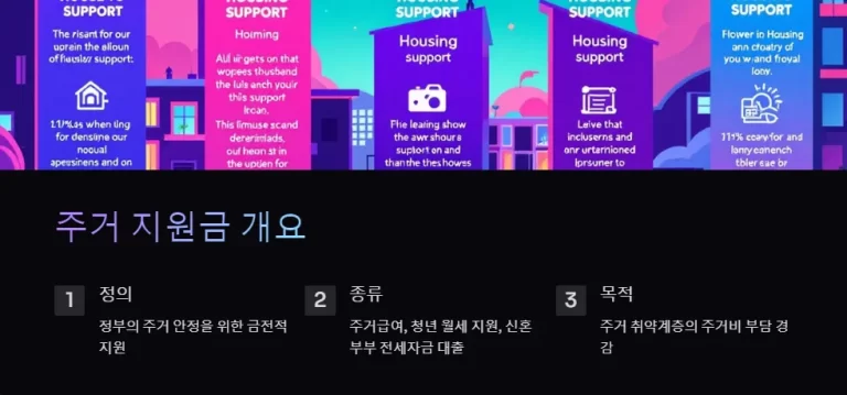 2025년 주거 지원금 사용처 총정리: 청년들이 알아야 할 모든 것
