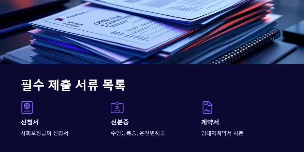 2025년 주거 지원금 신청 필수 서류_3