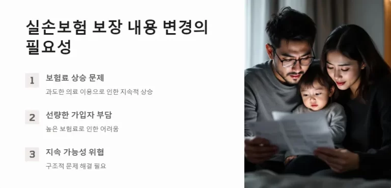 실손보험 보장 내용 변경 방법 2025년 개정안 총정리 알아보기