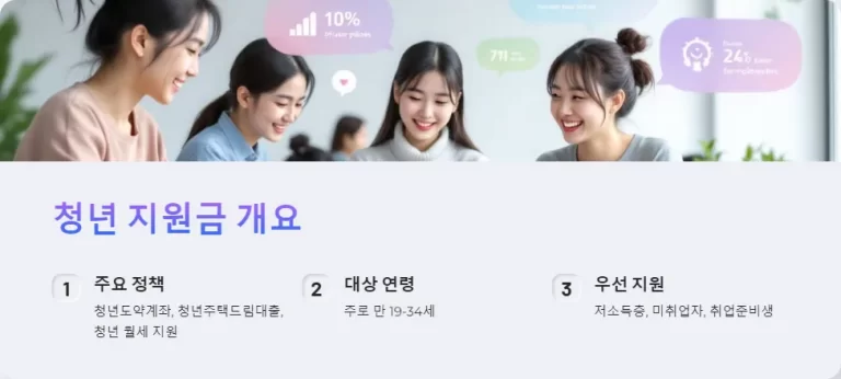 2025년 청년 지원금 총정리: 최대 얼마까지 받을 수 있는지 알아보기