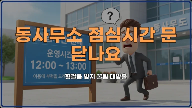 점심시간휴무제