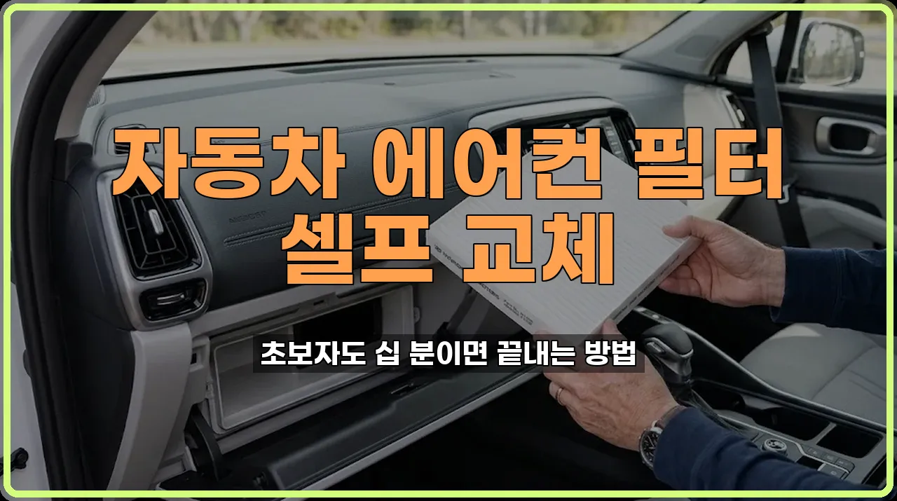 에어컨필터셀프교체