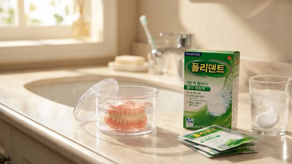 틀니세척