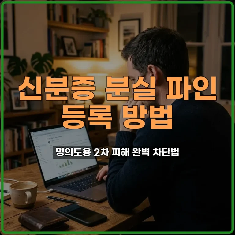 신분증분실