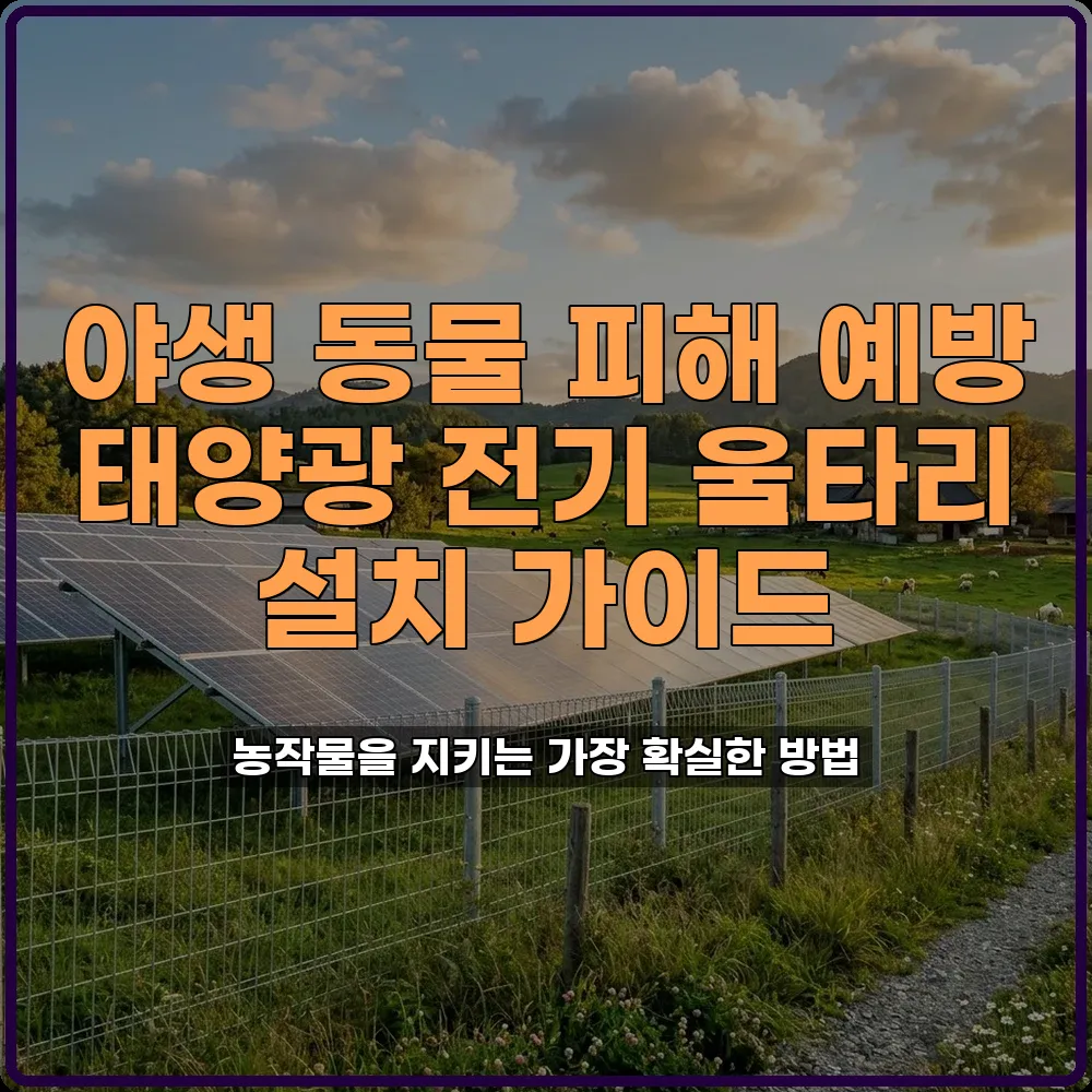 농작물피해