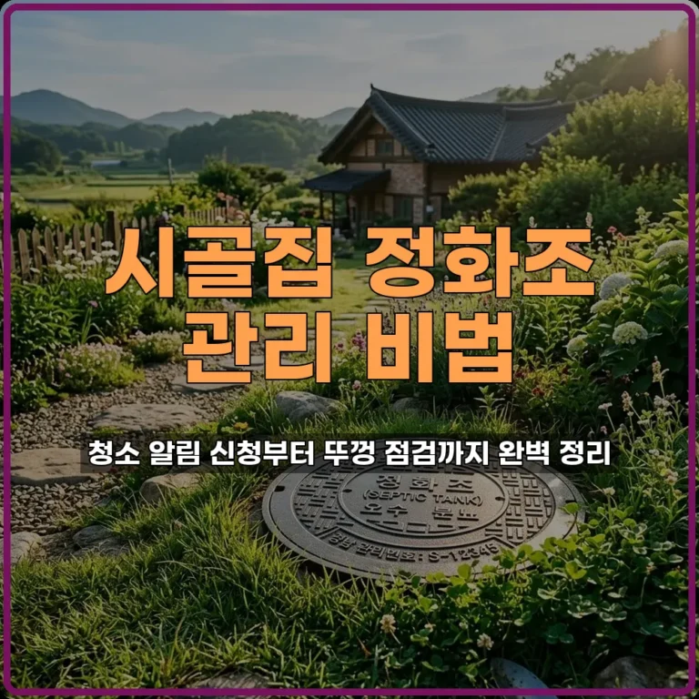 시골집정화조