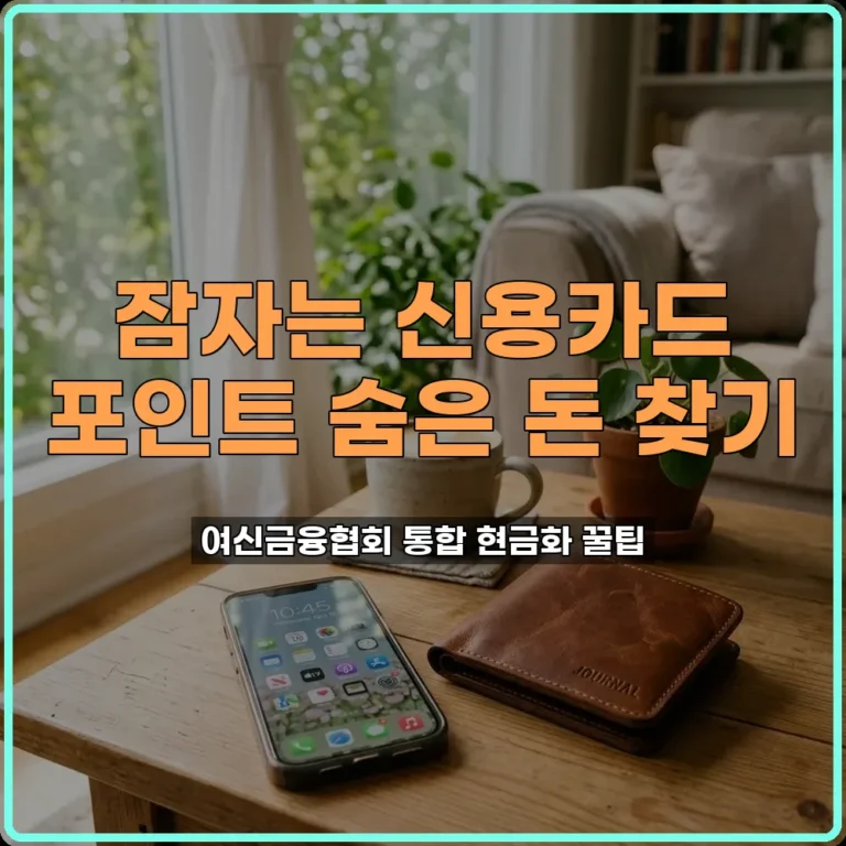 신용카드 포인트 통합 현금화