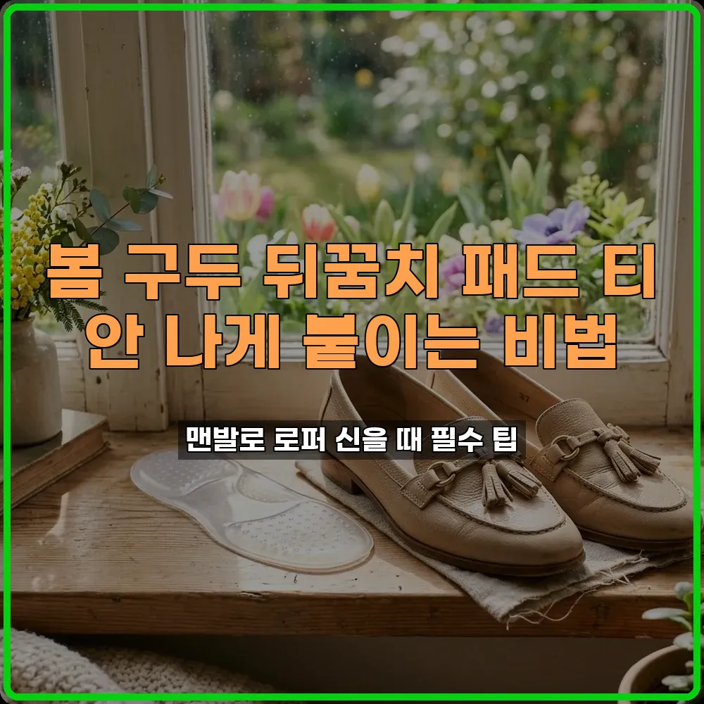 투명 뒤꿈치 패드